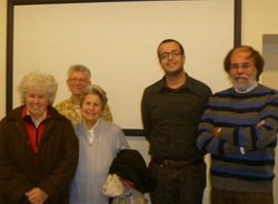 Fotografia di gruppo di alcuni organizzatori