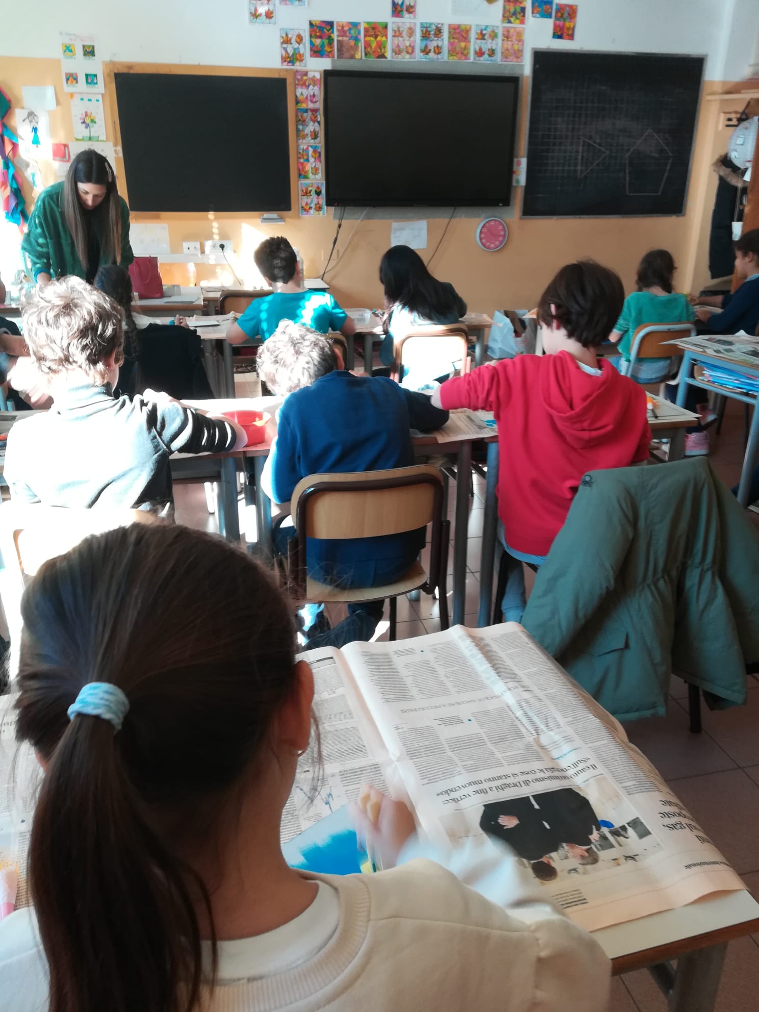 La classe al lavoro