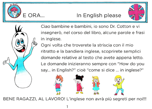 pagina libretto plastica per i bambini