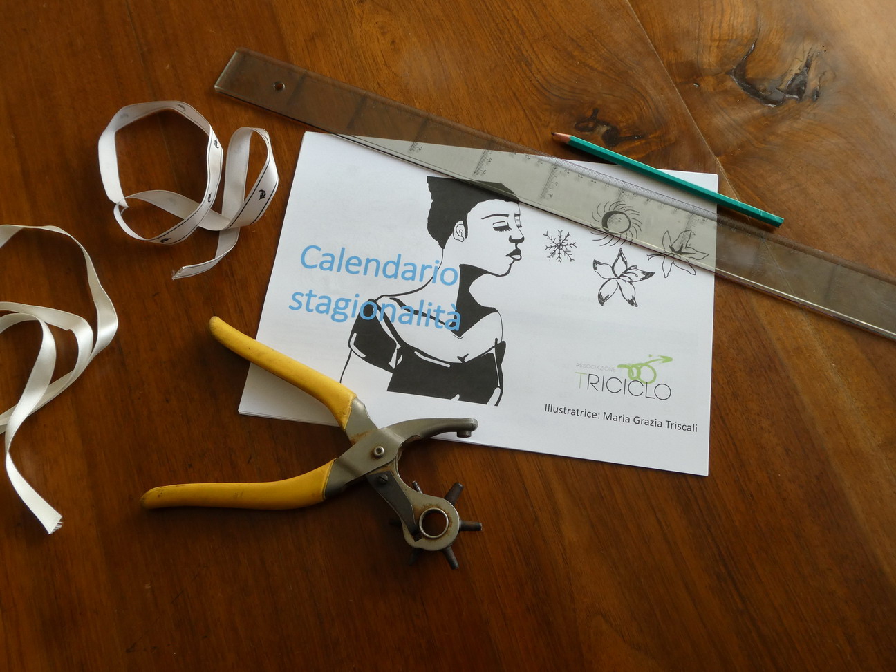 Tutorial per l'assemblaggio del calendario