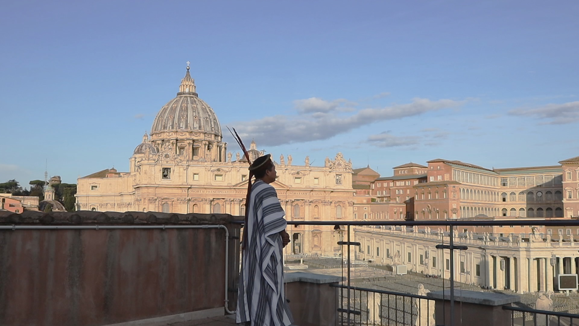 foto di un indio a Roma foto di un indio a Roma